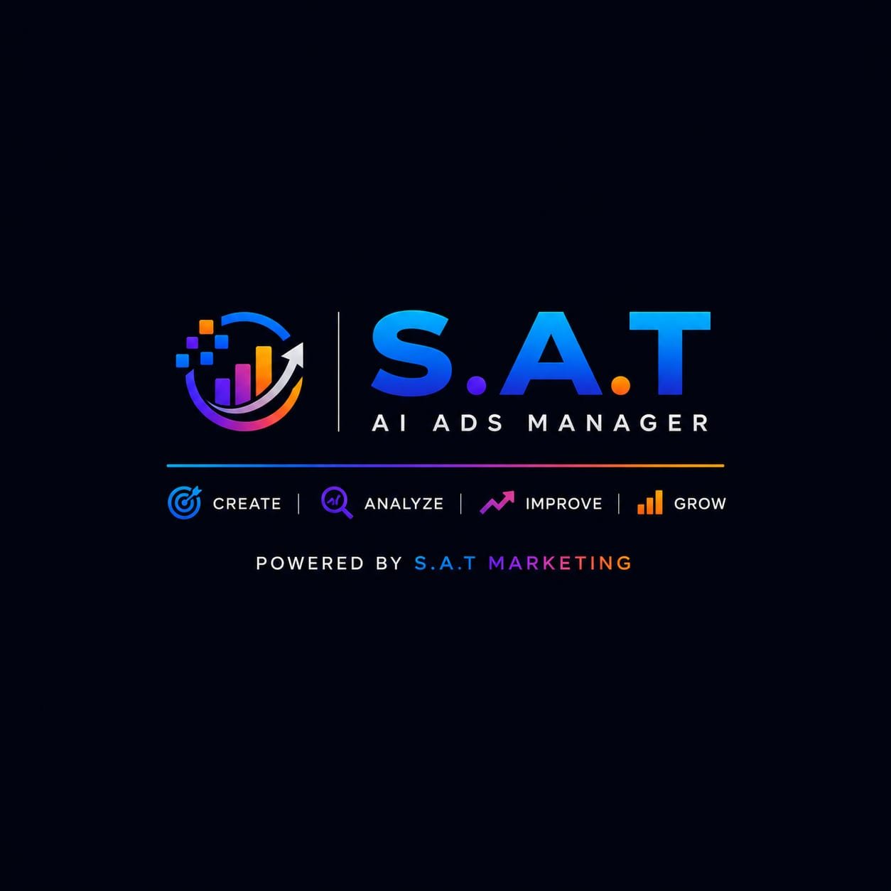 SAT AI Ads Manager logo